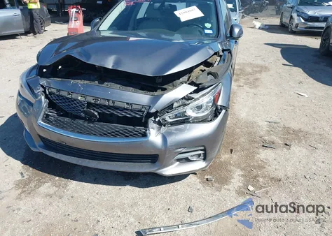 2015 Infiniti Q50 Premium from USA, damaged, VIN JN1BV7AR9FM408386